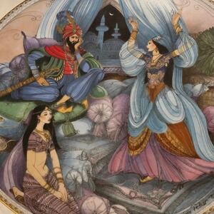 Limoges Bjorn Wiinblad Scheherazade 1001 Nights Decorative Plate